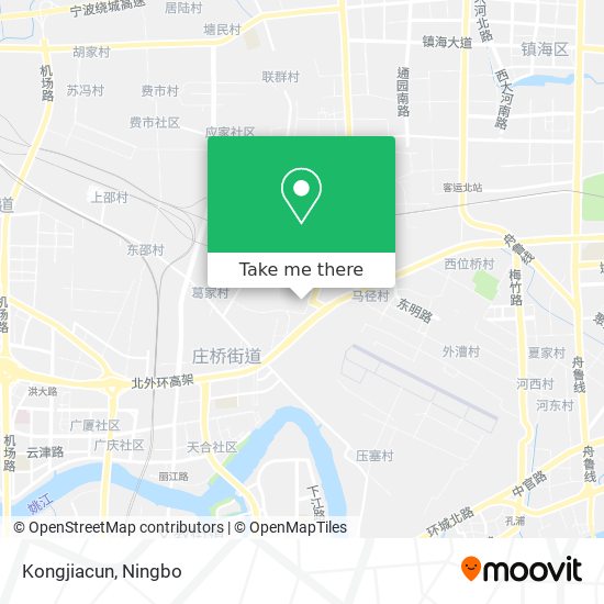 Kongjiacun map