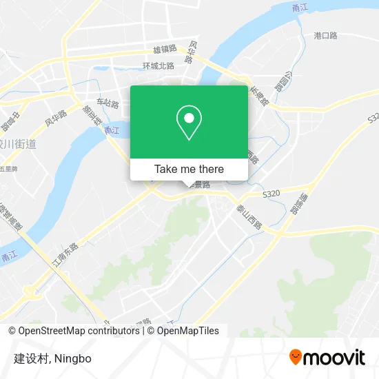 建设村 map