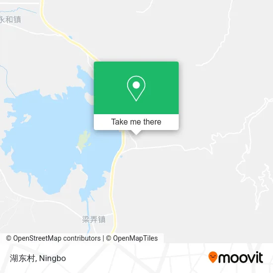 湖东村 map