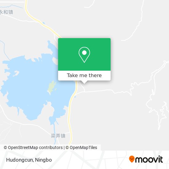 Hudongcun map