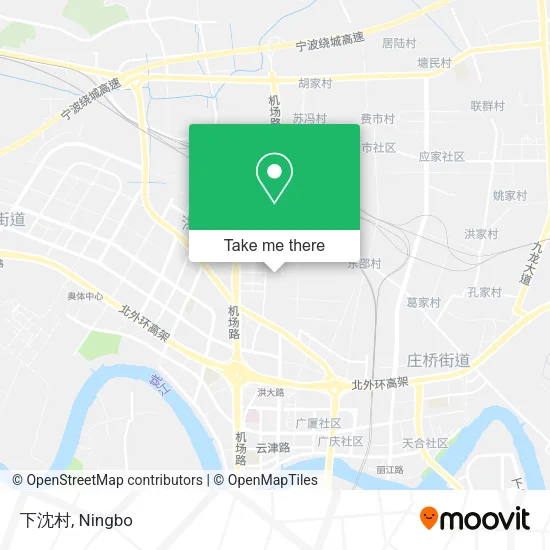 下沈村 map