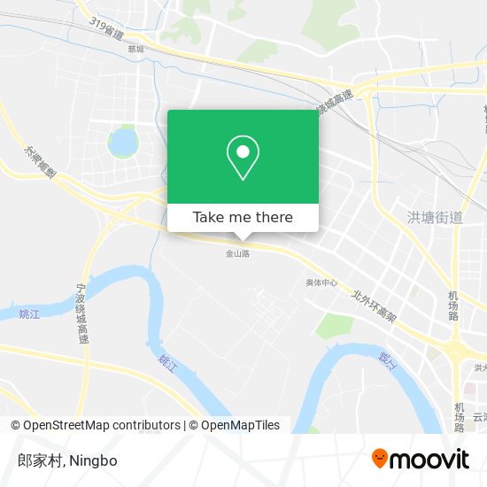 郎家村 map