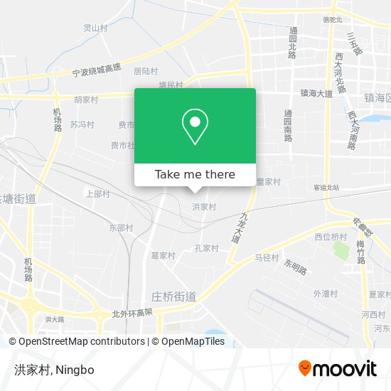 洪家村 map