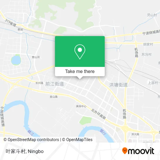 叶家斗村 map