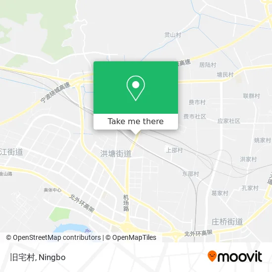 旧宅村 map