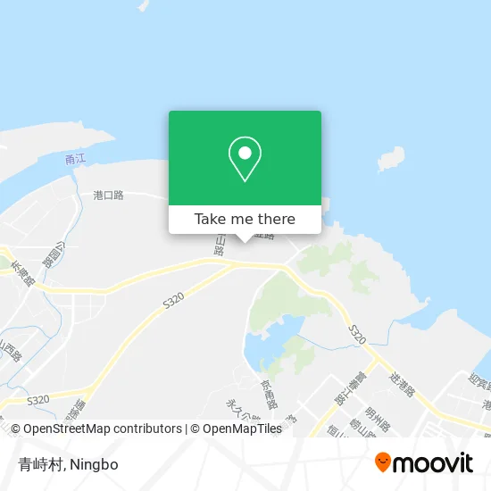 青峙村 map