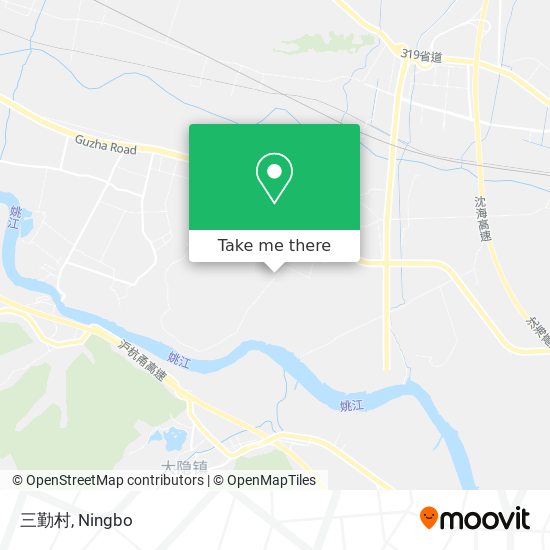 三勤村 map