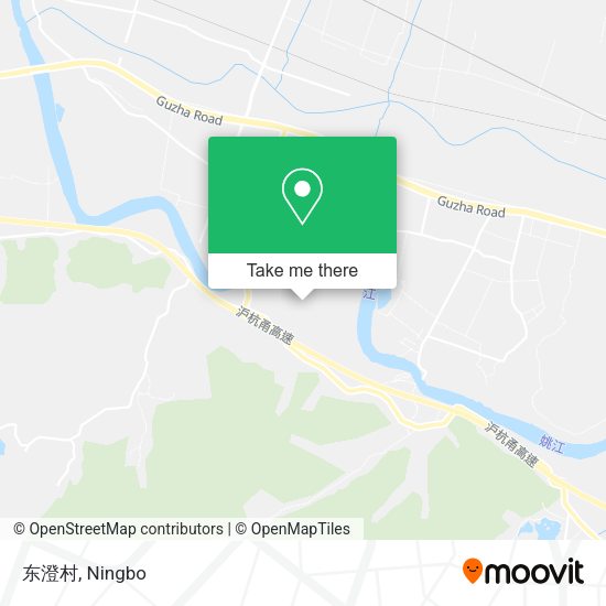 东澄村 map
