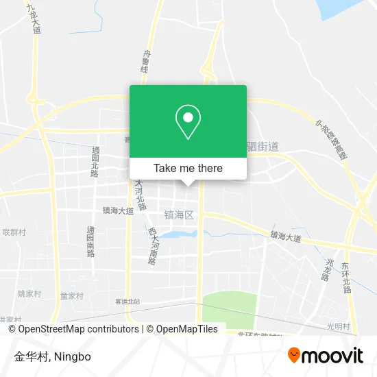 金华村 map