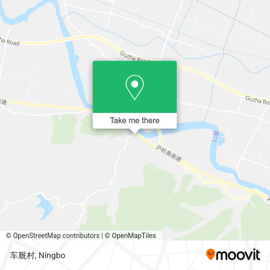 车厩村 map