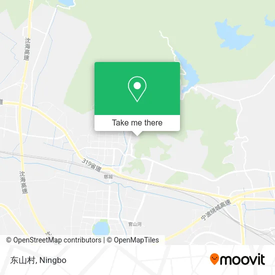 东山村 map