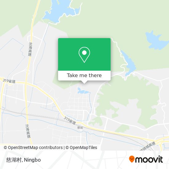 慈湖村 map