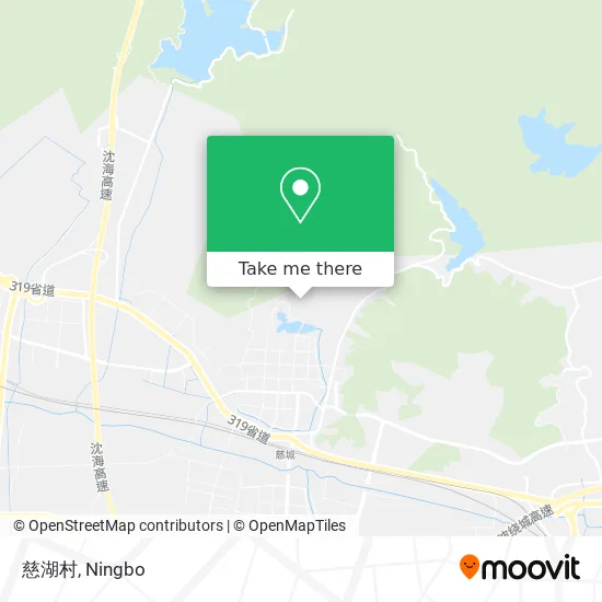 慈湖村 map