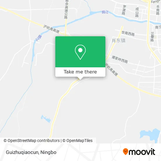 Guizhuqiaocun map