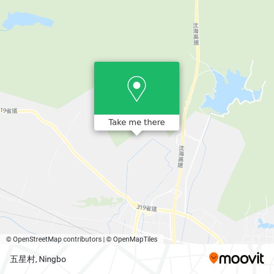 五星村 map