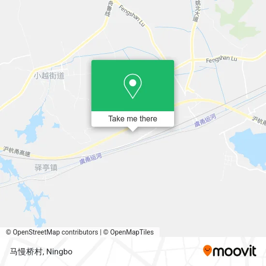 马慢桥村 map