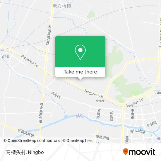 马槽头村 map
