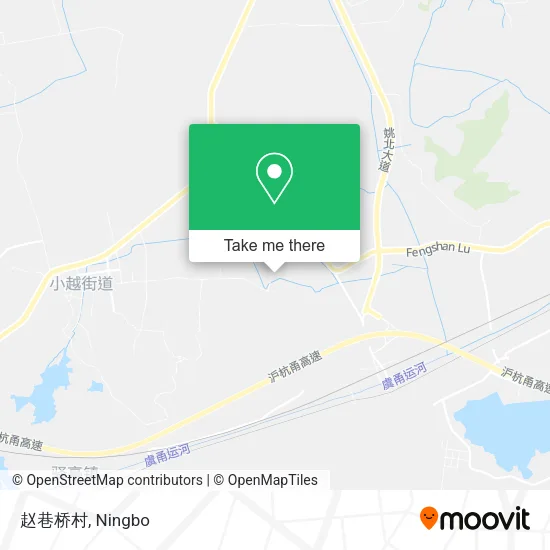 赵巷桥村 map