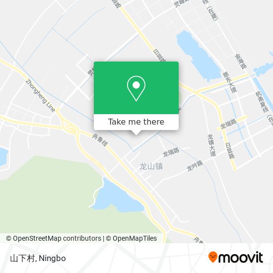 山下村 map