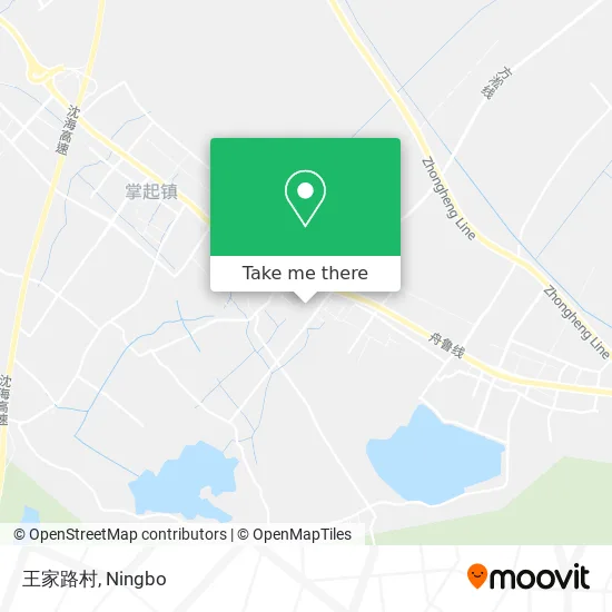 王家路村 map