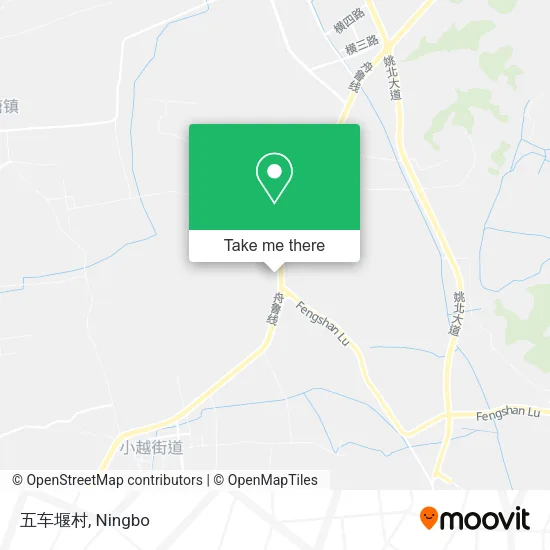 五车堰村 map