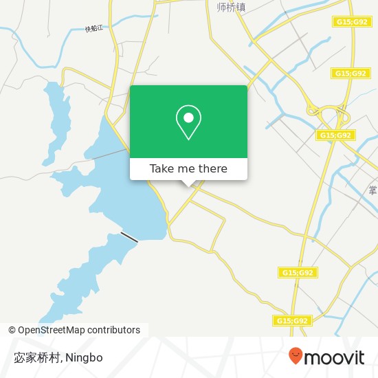 宓家桥村 map