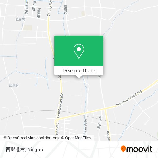 西郑巷村 map
