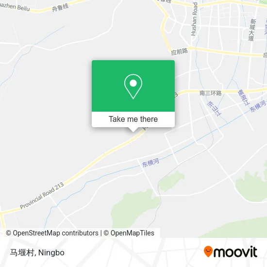 马堰村 map