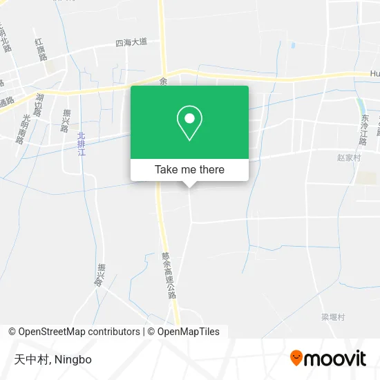 天中村 map