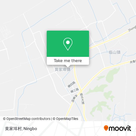 黄家埠村 map