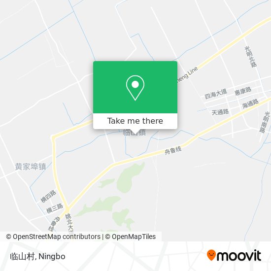 临山村 map