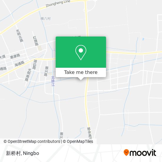 新桥村 map
