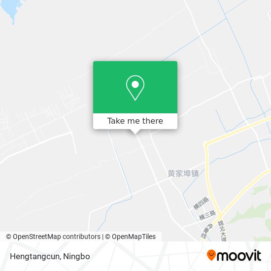 Hengtangcun map