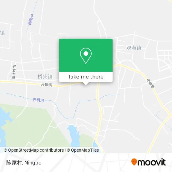 陈家村 map