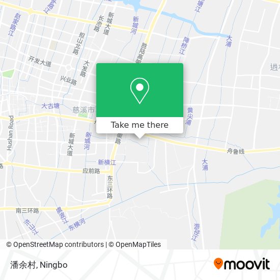 潘余村 map