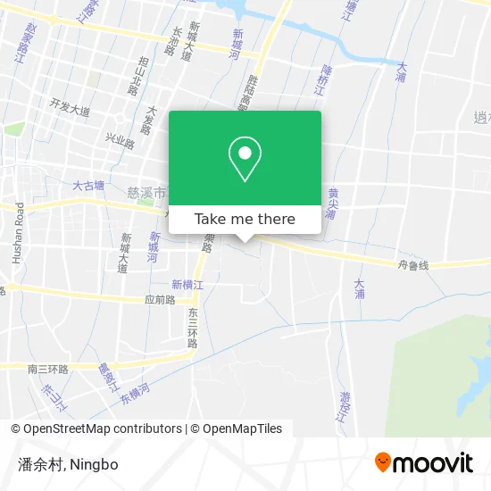 潘余村 map