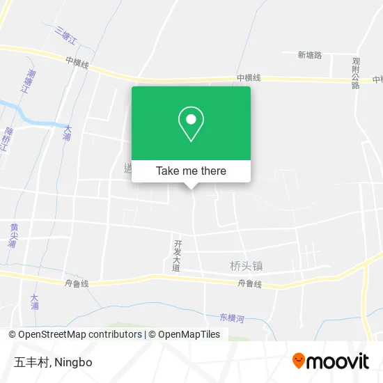 五丰村 map