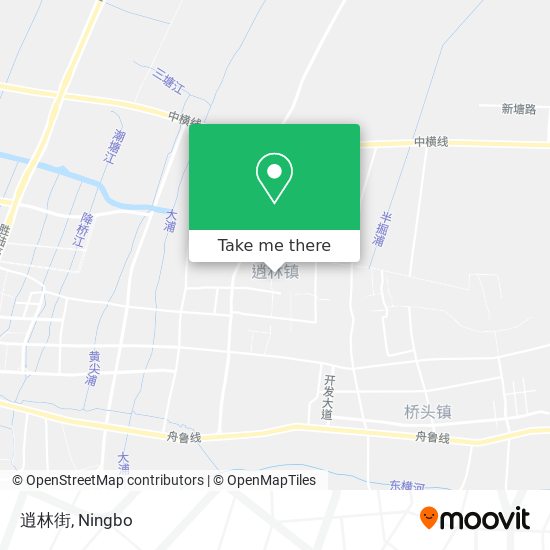 逍林街 map