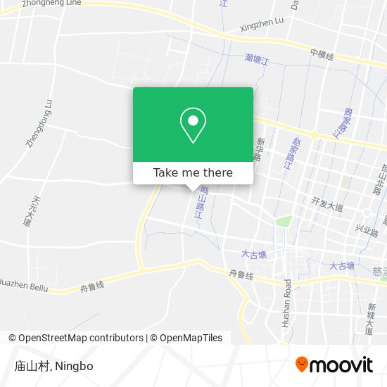 庙山村 map