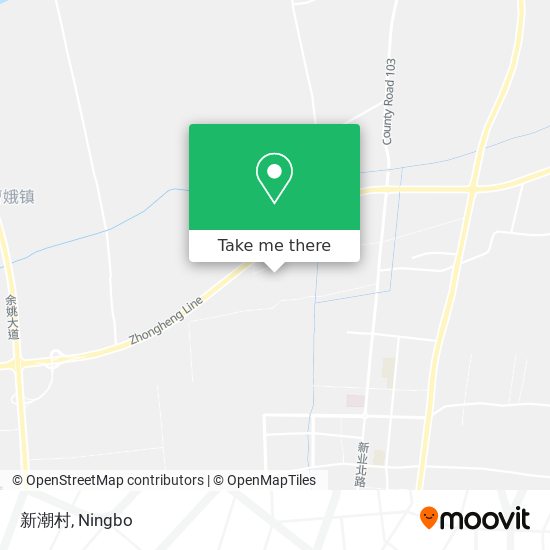 新潮村 map