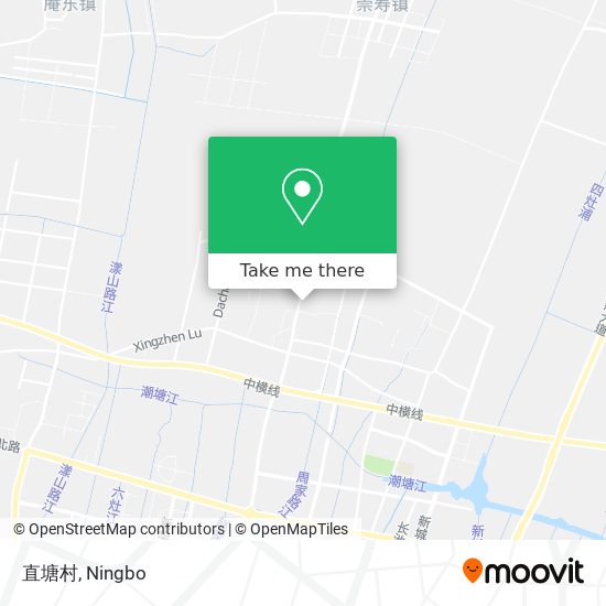 直塘村 map