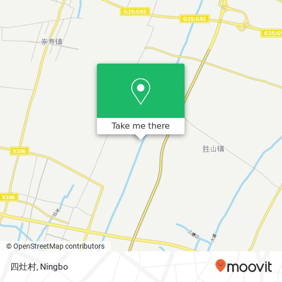 四灶村 map