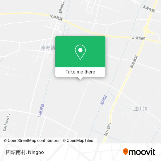 四塘南村 map