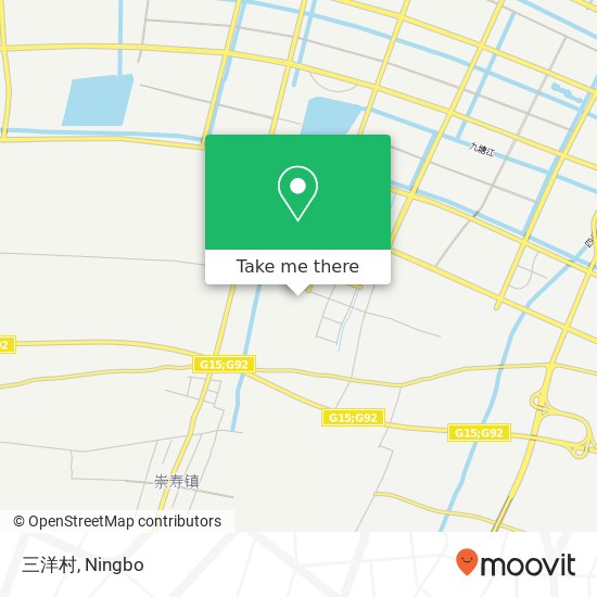 三洋村 map