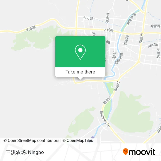三溪农场 map