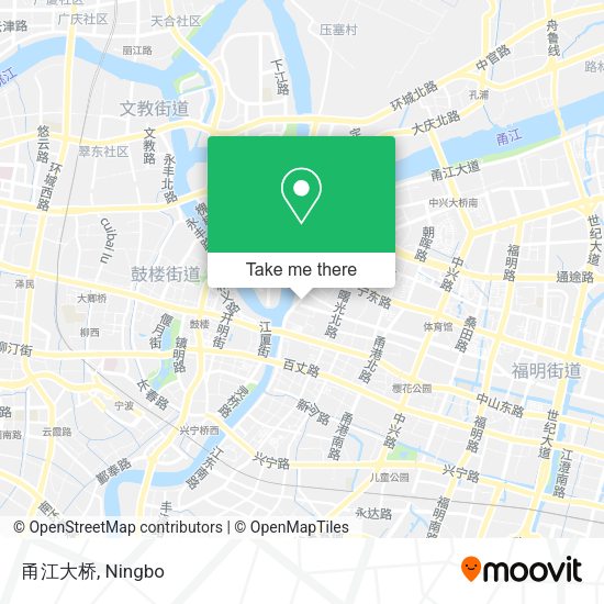 甬江大桥 map