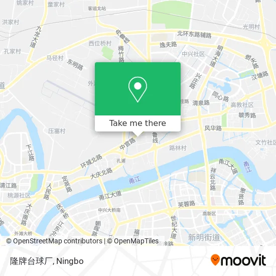 隆牌台球厂 map
