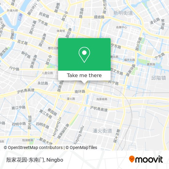 殷家花园-东南门 map