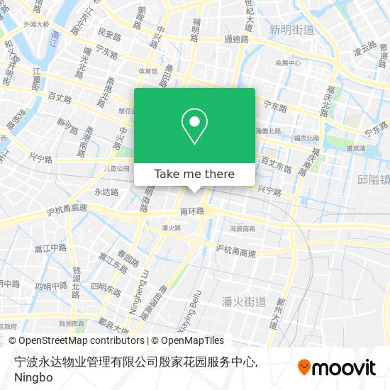 宁波永达物业管理有限公司殷家花园服务中心 map