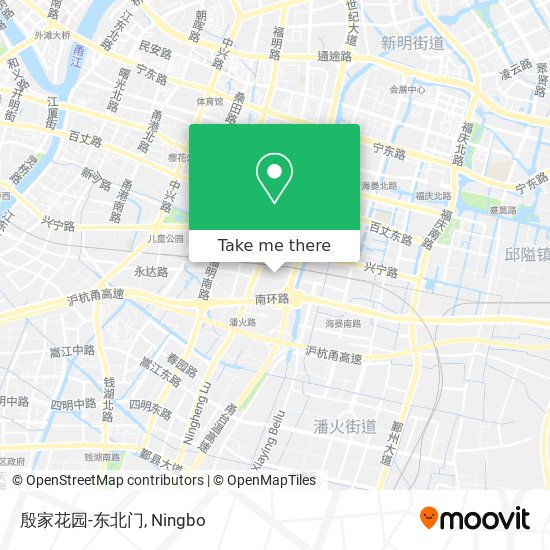 殷家花园-东北门 map